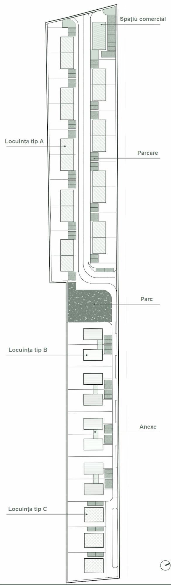 Plan de ansamblu Calla Residence Mobil